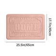 thumbnail image 3 of ABPWLY Home Bathroom Absorbent Floor Mat Is Machine Washable Soft Comfortable And Quickly Absorbs Water Ensuring Stable And Non Slip Bathroom Floor Mat Clearance bath mats for bathroom Canada Days, 3 of 6