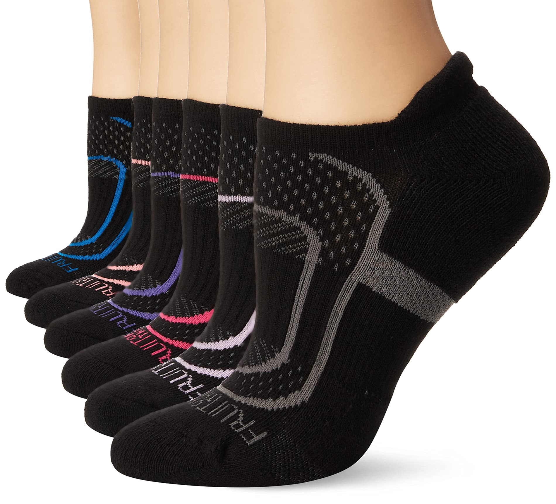 Fruit of the Loom Women's 6-Pair Low Cut Socks