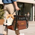 thumbnail image 4 of Portable Pet for Cats and Dogs with Mesh Window and Comfortable Padding for Safe Travel, 4 of 4