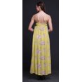 thumbnail image 3 of Bimba Robe Longue Maxi Imprimée à Bretelles Spaghetti Ajustables en Rayonne Florale pour Femmes Boho-TTTG, 3 of 4