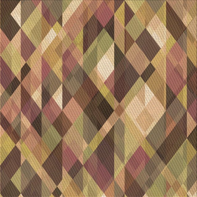 Ahgly Company Machine Washable Indoor Square Transitional GoldenRod Gold Area Rugs, 5' Square