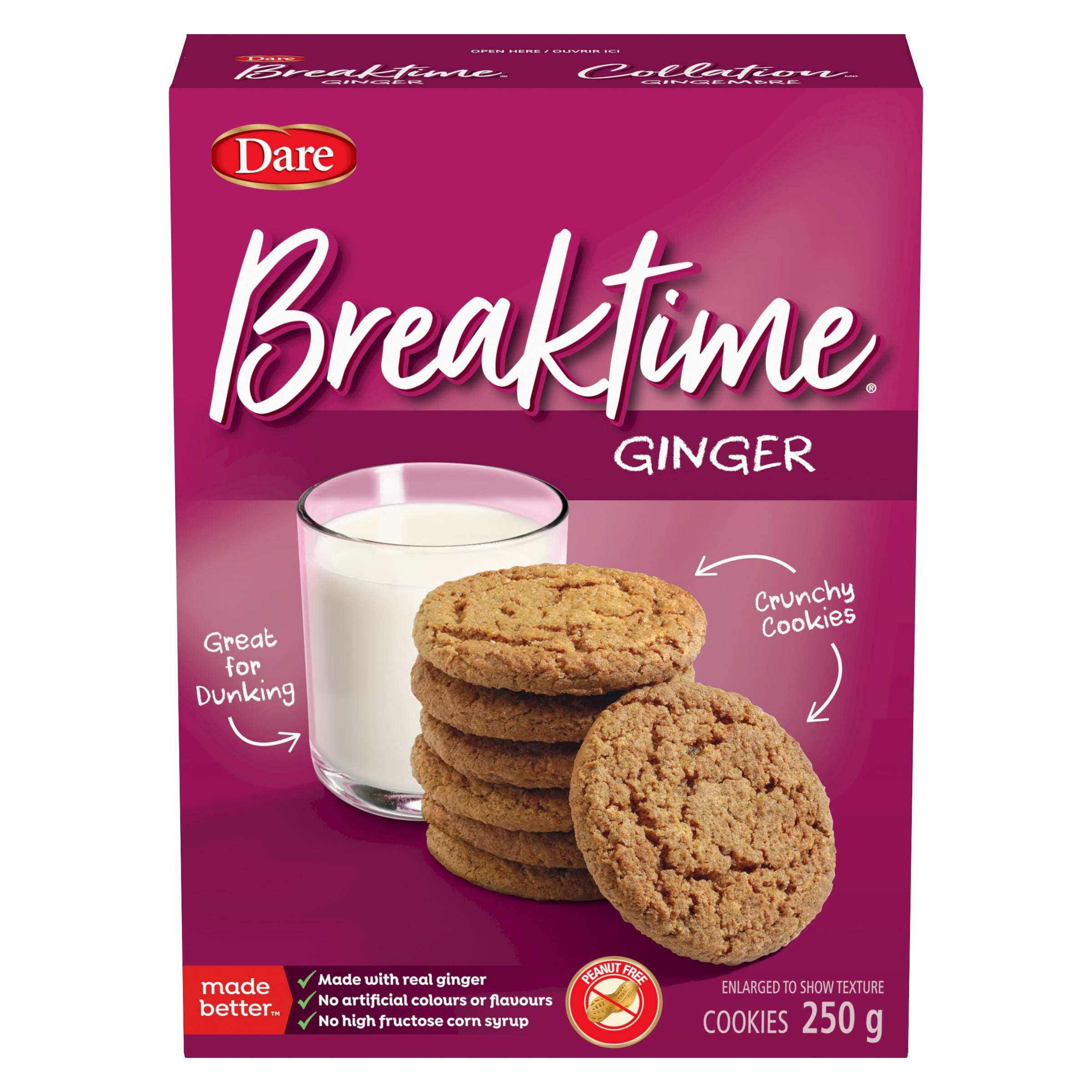 Breaktime Ginger, Dare Cookies