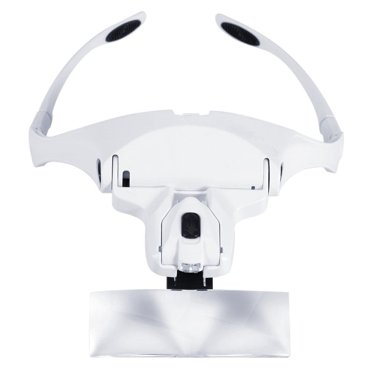 WALFRONT New 5 Lens Headset Magnifier With LED Lights Hand Free Magnifying Glass Eyelash Extension , Magnifying Glass,Magnifier