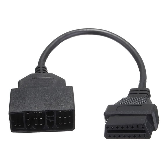 LEEYNEER 22 Pin OBD1 to 16 Pin OBD2 Convertor Adapter Cable for Diagnostic Scanner