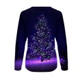 thumbnail image 5 of 2023 Sweat-Shirt de Noël pour Femmes en Solde Mode Imprimé Manches Confortable Respirant Col Rond Sweat-Shirt, 5 of 5