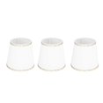 thumbnail image 4 of 3Pcs Small Lamp Shades E14 Soft Cloth Exquisite High Transmittance Easy Assembly Discomfort Relief Table Lampshade, 4 of 5