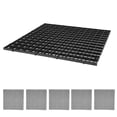 thumbnail image 2 of Fish Tank Filter Tray, Aquarium Bottom Filter, 6Pcs Combined Splicing Design Flexible Home For Aquarium Fish Tank Bottom Fish Tank Black 30x30cm, 2 of 8