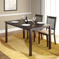 thumbnail image 2 of CorLiving Atwood 55" x 32" Cappuccino Stained Dining Table, 2 of 4