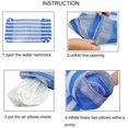 thumbnail image 4 of Inflatable Pool Float, Water Hammock Multi-Purpose Swimming Pool Float Hammock Portable Pool Lounger Chair Raft Outdoor Toys Kids Adults, 4 of 4