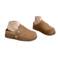 thumbnail image 1 of IUJSOY Sabots pour Femmes en Suède Ajustables à Enfiler Mules Chaussures Semelle en Liège Sandales à Plateforme Pantoufles, 1 of 9