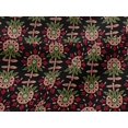 thumbnail image 4 of oneOone Viscose Jersey Fabric Leaves & Floral Block Print Sewing Fabric BTY 60 Inch Wide, 4 of 5
