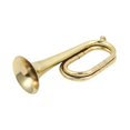 thumbnail image 3 of Bunblic Cavalry Trumpet Western Winds Instrument Musical Instrument Brass Bugle Blowing Bugle for Band Beginner Cavalry Kids Children Gold, 3 of 8