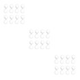 thumbnail image 4 of Shengyu 8 Pcs S-shaped Hook with Buckle Bathroom Clothes Cooking Tool Hanger Transparent 3Set, 4 of 6
