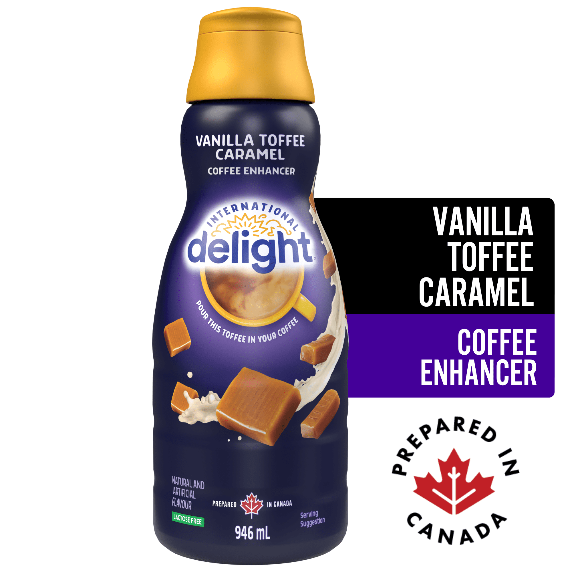 International Delight Rehausseur de Café Vanille Caramel au Beurre