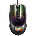 thumbnail image 2 of Cameland Souris de Jeu avec Écran Tactile 6400Dpi Rétroéclairage RVB Souris Gamer pour Pc, 2 of 8