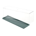 thumbnail image 3 of ziyahi Clear Storage Box Clear Display Case Figurines Action White for Figure Model Small Green 30x7.8x10.5cm, 3 of 6
