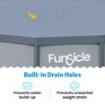 thumbnail image 3 of Funsicle Couverture de Piscine Ronde Durable de 14 Pieds pour Oasis et Piscines d'Activités, Gris, 3 of 6