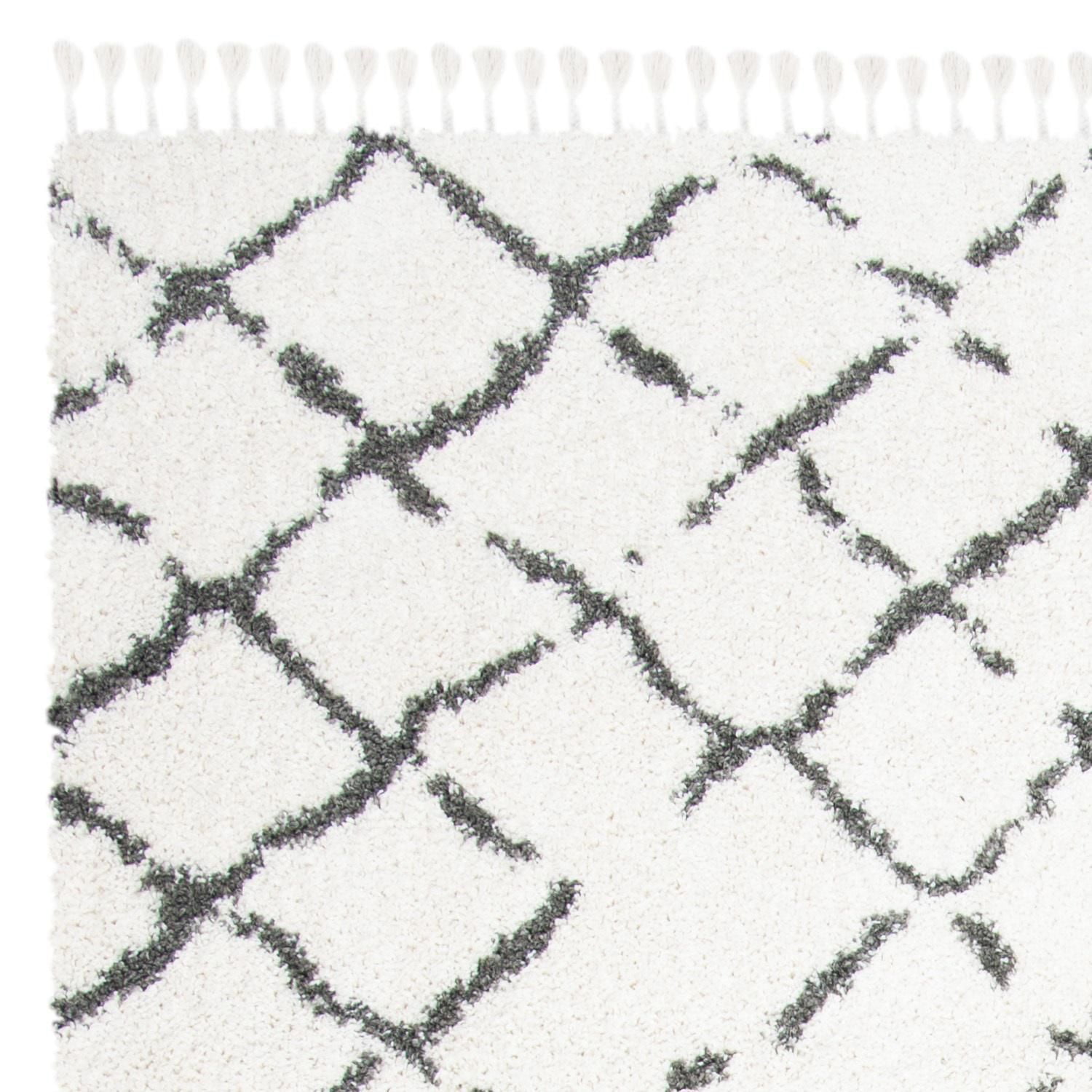 Safavieh Moroccan Fringe Dorian Tapis Géométrique Shag