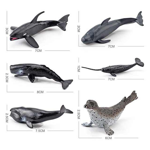 Plastic Sea Animals Figurines Simulation Ocean Animals Model Decoration 12PCS Mini Sea Toys For Kids Plastic Sea Animals Figurines Simulation Ocean Animals Model Decoration