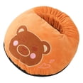 thumbnail image 1 of USB Powered Heated Foot Warmer Portable Flannel Slipper for Office Home, 360° Warmth Comfort, Machine Washable Cold Weather Relief, 1 of 9