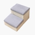 thumbnail image 1 of GROWTH TANK Dog Stairs Puppy Stairs Pet Climbing Ladder Storage Box Non Slip Extra Wide Ramp 2 Ladder 40x35x20cm, 1 of 9