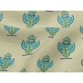 thumbnail image 4 of oneOone Viscose Jersey Fabric Floral Block Print Fabric By Yard 60 Inch Wide, 4 of 5