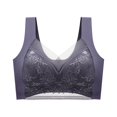 thumbnail image 1 of Kcodviy Women Lace Shaping Cup Womens Bras Pack Shoulder Strap Large Size Workout Bra Underwire Bra Medium Sports Bra for Women Woman's Bra Compression Bra, 1 of 2