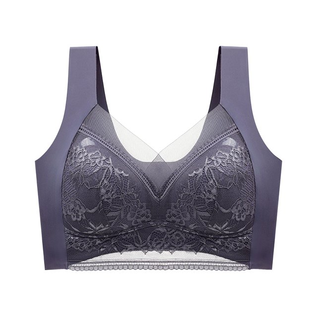 Kcodviy Women Lace Shaping Cup Womens Bras Pack Shoulder Strap Large Size Workout Bra Underwire Bra Medium Sports Bra for Women Woman's Bra Compression Bra
