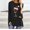 #0178-Black, variant on TaTaai Christmas T-Shirt for Women with Wine Glass Print, Long Sleeve Crewneck, Soft Stretchy Lightweight Loose Fit Tee for Daily Wear and Holiday Party