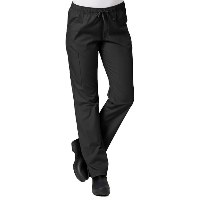 Red Panda Pantalon d'Uniforme Cargo pour Femmes à Taille Élastique