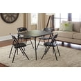 thumbnail image 2 of Cosco - Ensemble de table et chaises pliantes, 5 pièces, noir, 2 of 2