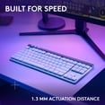 thumbnail image 3 of Logitech G515 LIGHTSPEED TKL Clavier de Jeu TACTILE (Blanc), 3 of 8