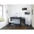 thumbnail image 4 of Nexera Sereni-T Reversible Desk Panel, Black And Ebony, 4 of 5