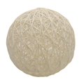 thumbnail image 1 of Pendant Light Shade Basket Lamp Holder Rattan Ball Lampshade for Dining Room White, 1 of 8
