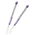 thumbnail image 1 of Siruishop 2 Pcs Cordes de Combat Sans Corde Poids Réglable pour Gym à Domicile Corde d'Exercice des Bras Violet, 1 of 8