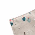 thumbnail image 2 of pitrice Cotton Blend Linen Home Storage Travel Use Printing Bag with the Drawstring, 2 of 9
