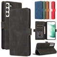 thumbnail image 2 of PU Leather Flip Wallet Case For Samsung Galaxy S23 S22 S21 Note 10 20 Ultra Plus 5G Card Stand Slot Phone Cover, 2 of 5