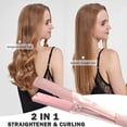thumbnail image 4 of FcBaudy Natural Curls, Hair Curler, Curling Wand,Negative Hair Straightener Without Damaging Hair Curls,Fast Heating Crimper Wand Curler In All Hair Type The Curler, 4 of 8