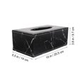 thumbnail image 4 of 1 Pc Napkin Holder Leather Tissue Holder Marble Tissue Box Car Tissue Holder, 4 of 9