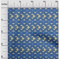 thumbnail image 1 of oneOone Cotton Poplin Fabric Square|Diamond & Triangle Geometric Decor Fabric Printed BTY 42 Inch Wide, 1 of 4