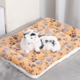 thumbnail image 1 of UsRHHA Tapis pour Chien en Velours de Lait Lit pour Animal 30x40 cm, Tapis Rond Doux pour Chat pour Coussin de Maison, Tapis de Couchage Lavable pour Petits Animaux, 1 of 6