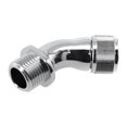 thumbnail image 4 of Brass Elbow Adapter Shower Head Hose 45 Degree Connector Unilateral Chrome, 4 of 10