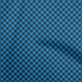 thumbnail image 1 of oneOone Cotton Cambric Blue Fabric Check Craft Projects Decor Fabric Printed By The Yard 42 Inch Wide, 1 of 4