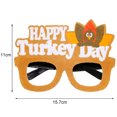 thumbnail image 4 of YAOMOBB Novel And Interesting Eyeglasses Frame Thanksgiving Glasses Frame Exquisite Eyeglasses Frame for Festivals, 4 of 7