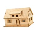 thumbnail image 4 of TISHITA 1:60 Scale Decor Miniature House Model for Gift Teens Adults Micro Landscape Style D, 4 of 8
