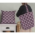 thumbnail image 5 of Soimoi Purple Heavy Canvas Fabric Circle Art Geometric Print Sewing Fabric Yard 58 Inch Wide, 5 of 5