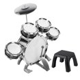 thumbnail image 1 of Drum Set, Children Drum, Stimulating Children’s Creativity For Baby Beginners Black, 1 of 8