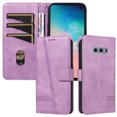 thumbnail image 1 of Phone Case for Samsung Galaxy S10E Magnetic PU Leather Card Slots Durable Wallet Cover, 1 of 5