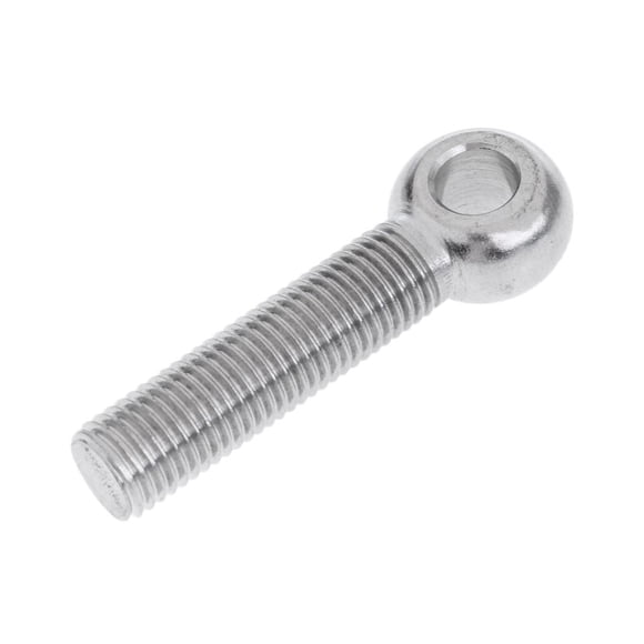 jinwen 304 Stainless Steel Fully Threaded Eye Bolts Screws for Balustrade 12mmx50-120mm x 50mm
