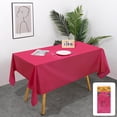 thumbnail image 1 of sdhkgrrt under $5 Disposable Tablecloth, Large Plastic Rectangle Table Cover,137x183cm Disposable Tablecloth,Wipe Clean Party Tablecloth Covers,Heavy Duty Plastic Table Protection, 1 of 7